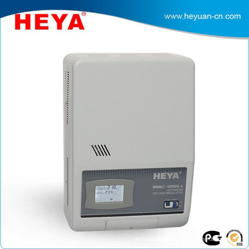 Household Relay type Intelligent LCD Display 12kva Single Phase AC Automatic Regulator